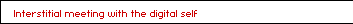 Interstitial meeting